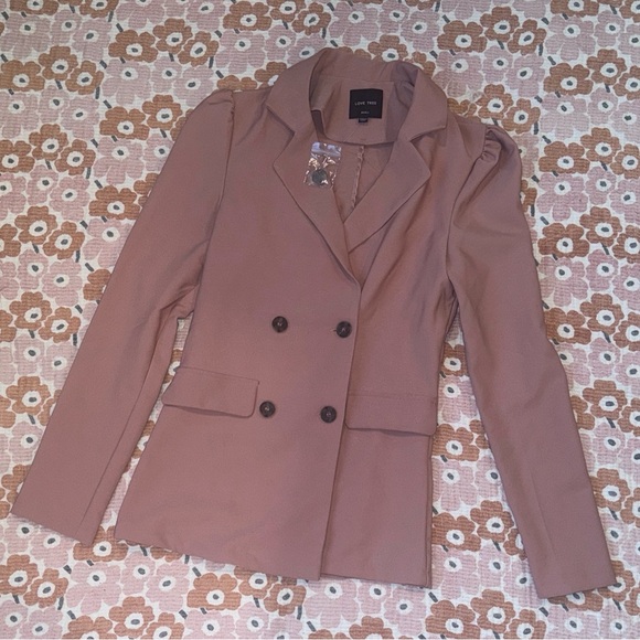Dusty Rose Blazer - Picture 3 of 5